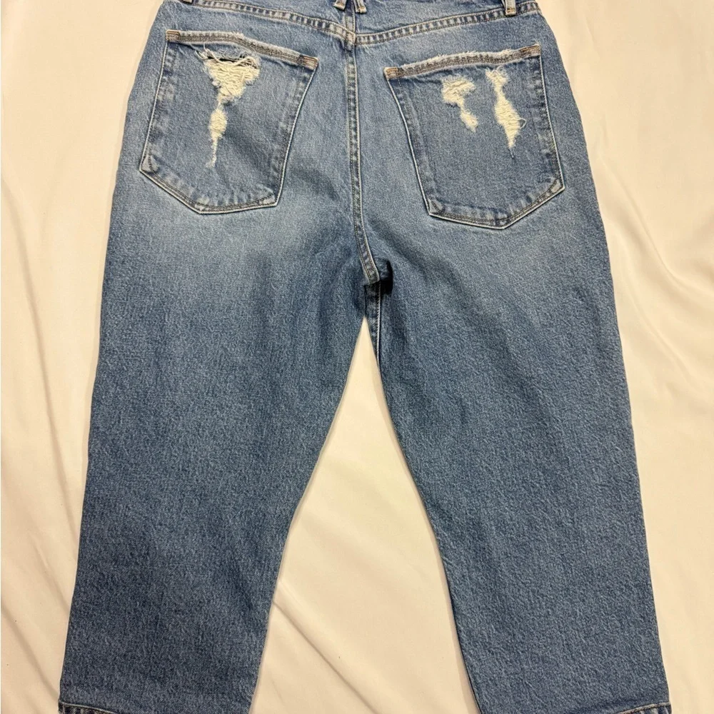 Good American Light Blue Ankle Jeans